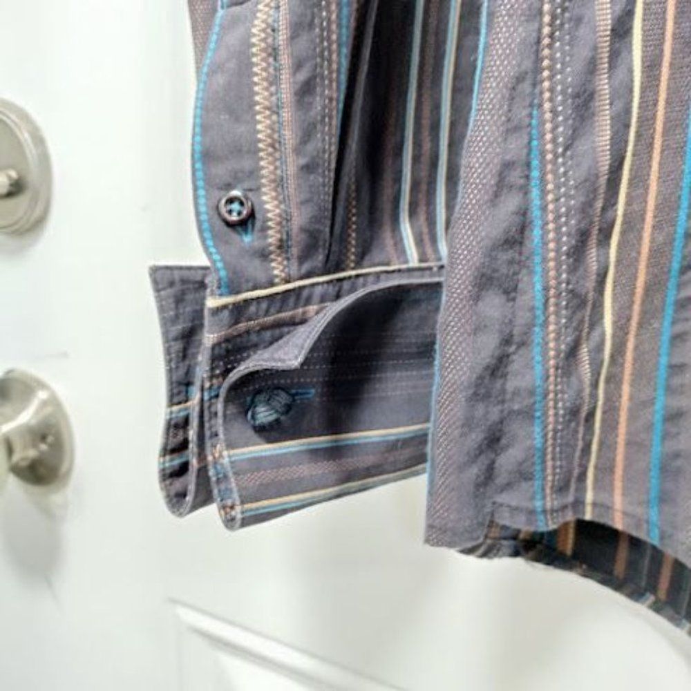 Kuhlman Stripped Button Down Size 41 - Picture 4 of 7